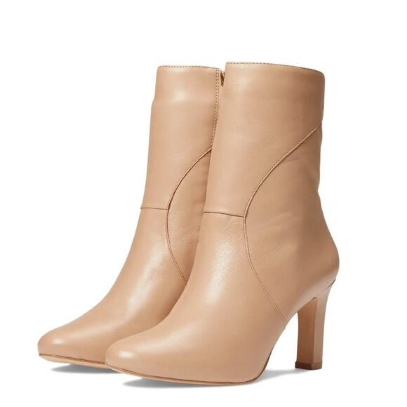 Naturalizer Creme Brulee Harlene Leather Boot - Women - Picture 1 of 11